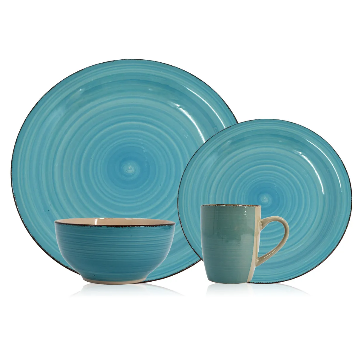 16-Piece Stoneware Dinner Set