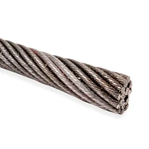 1" 19x19 Compacted Rotation-Resistant Wire Rope - EIPS IWRC | Linear Foot