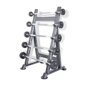 5 Pair PU Barbells Sets with Racks