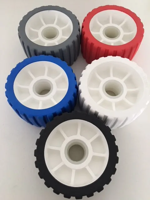 5" Wobble Roller 125mm x 75mm x 10 Rollers - Various Colours