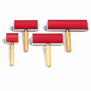 Abig Inking Rollers 48mm Wooden Handle