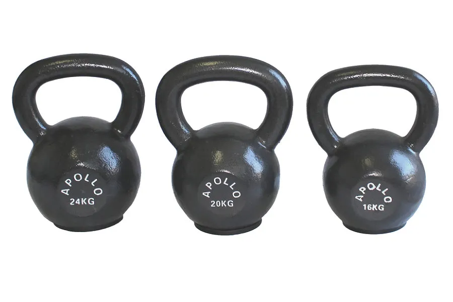 Apollo Kettlebells with Rubber Bottom