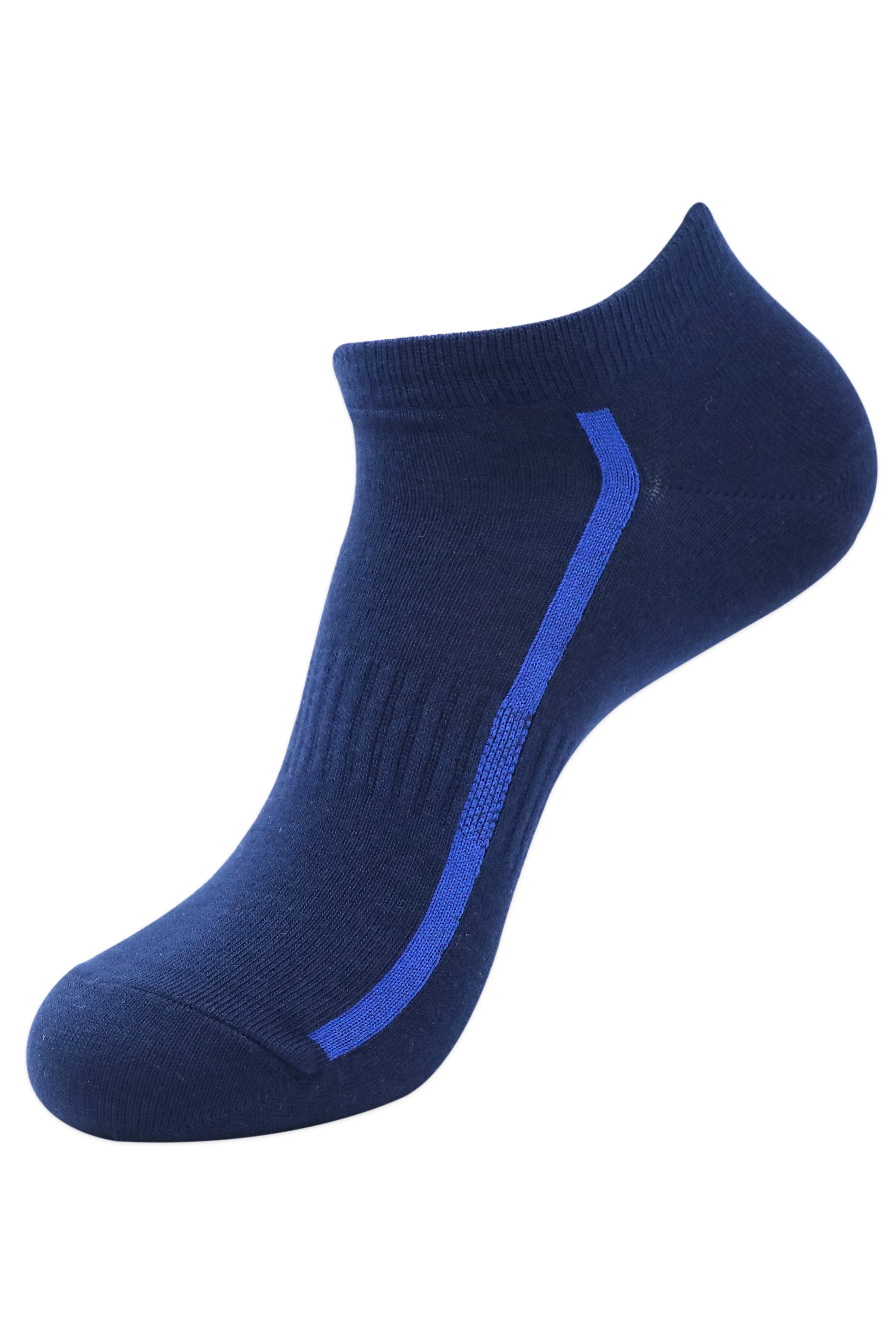 Balenzia Men's Cotton Solid Ankle Socks, Free Size-(23 cm),(Pack of 5 Pairs/1U)(White/Black/L.Grey/D.Grey/Navy)