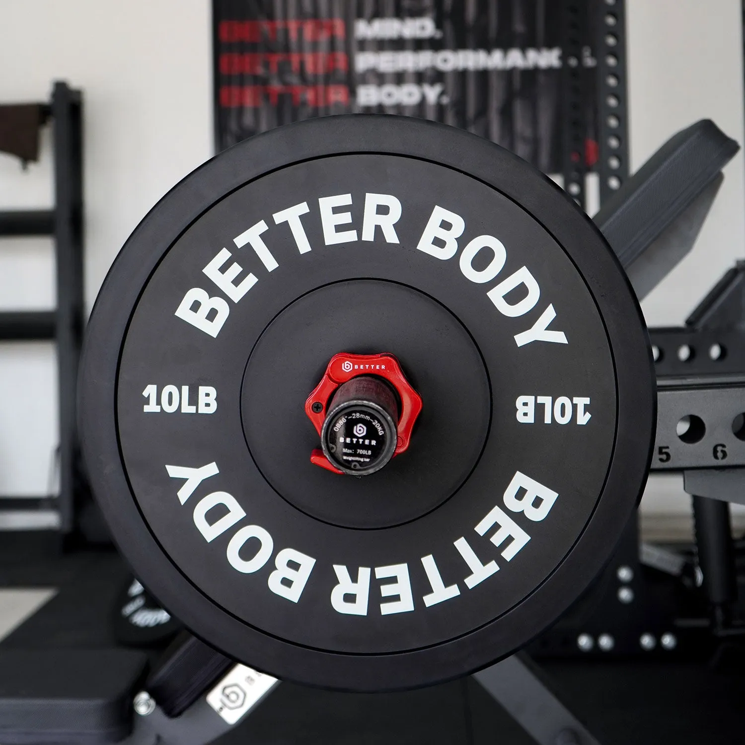 Better Bumper Plates | Sets of two | 10 - 45lbs