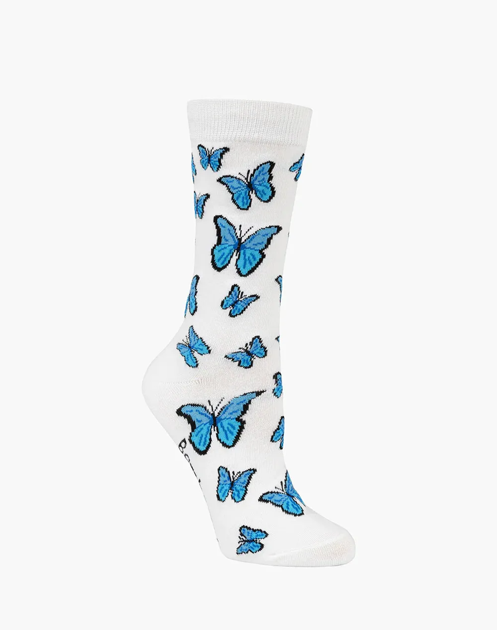 Blue Butterflies | Womens Bamboo Sock