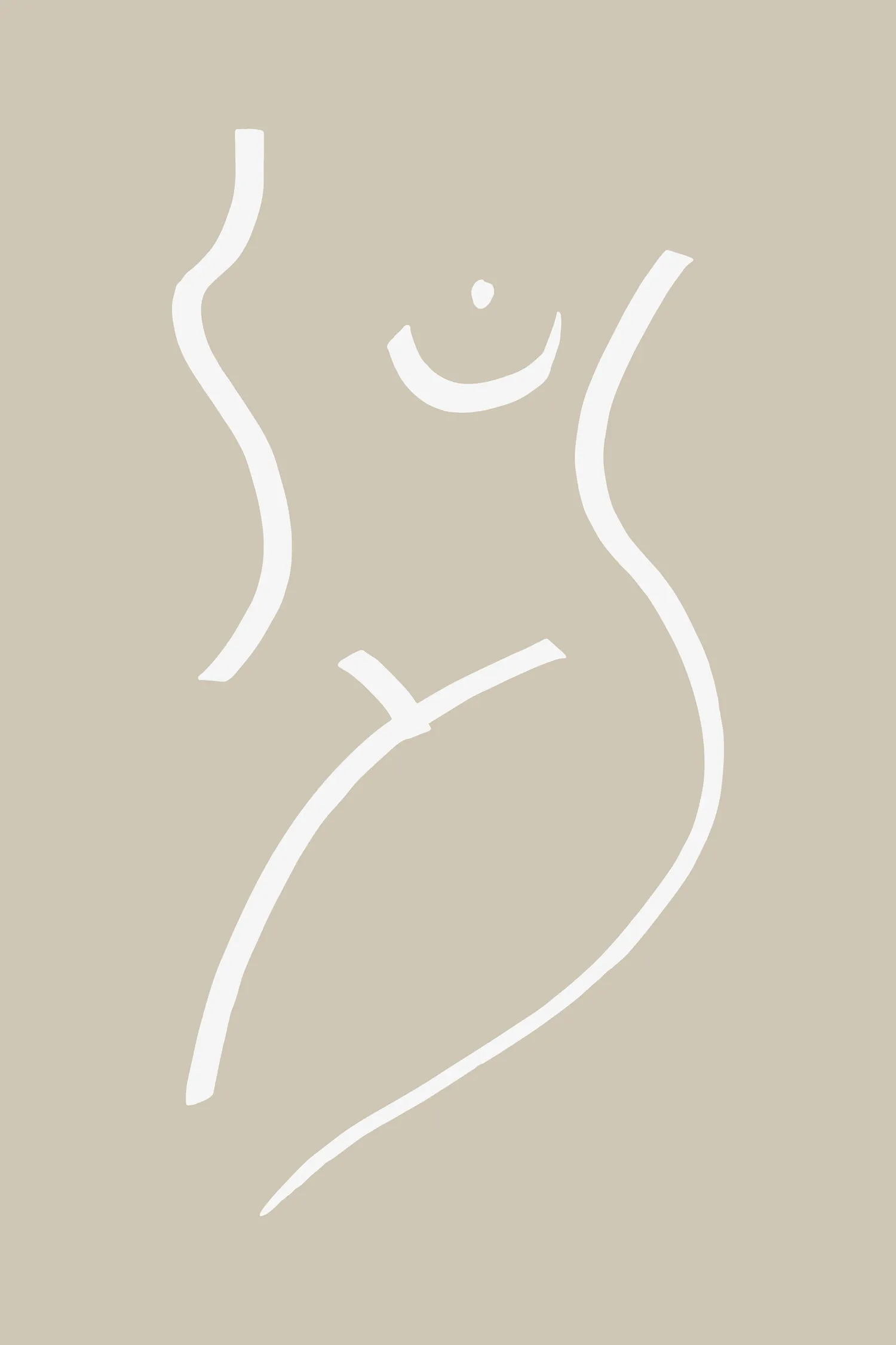 Body Sketch Sand