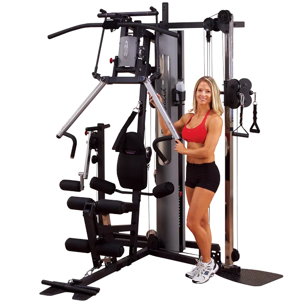 Body-Solid - 2 STACK BI-ANGULAR HOME GYM