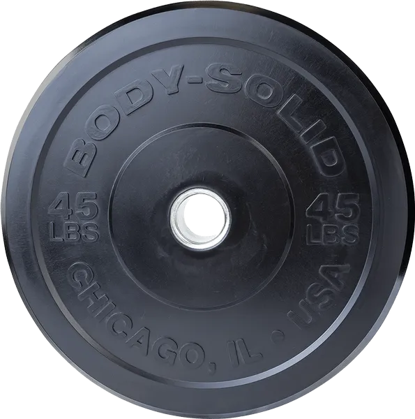 Body Solid Extreme Chicago Bumper Plates 260 Lb. Set