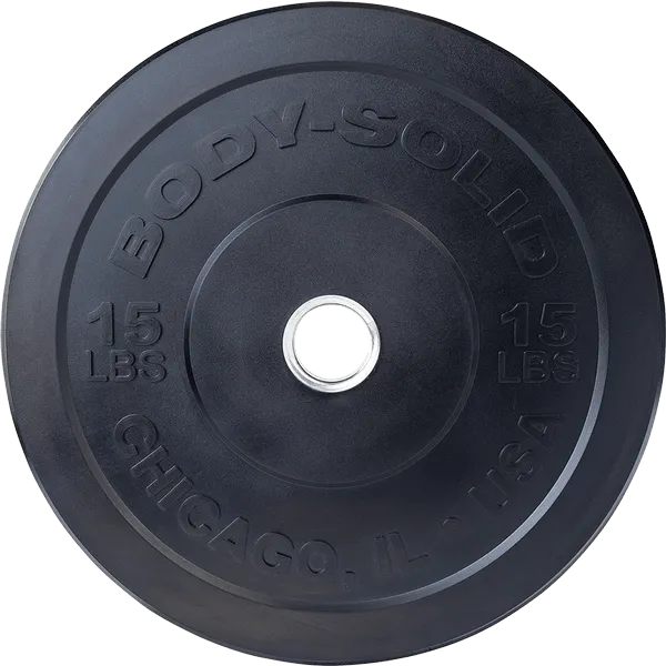 Body Solid Extreme Chicago Bumper Plates 260 Lb. Set