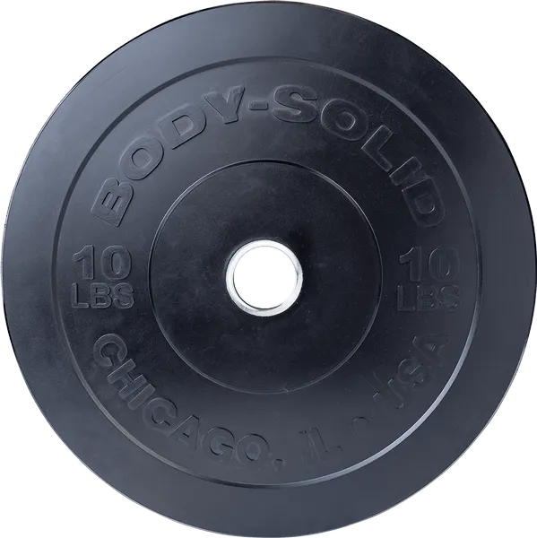 Body Solid Extreme Chicago Bumper Plates 260 Lb. Set