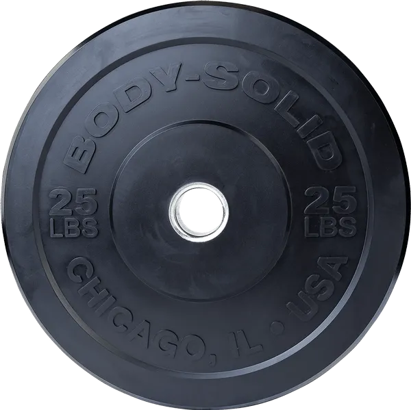 Body Solid Extreme Chicago Bumper Plates 260 Lb. Set