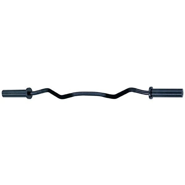 Body-Solid Olympic Curl Bar Black