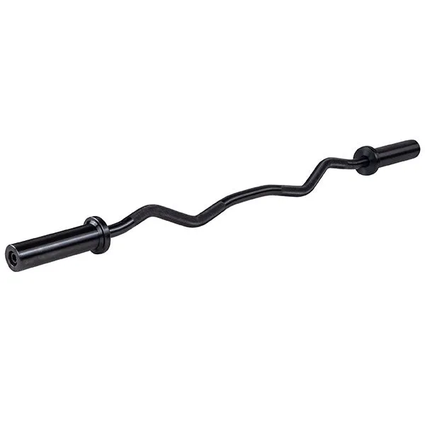 Body-Solid Olympic Curl Bar Black