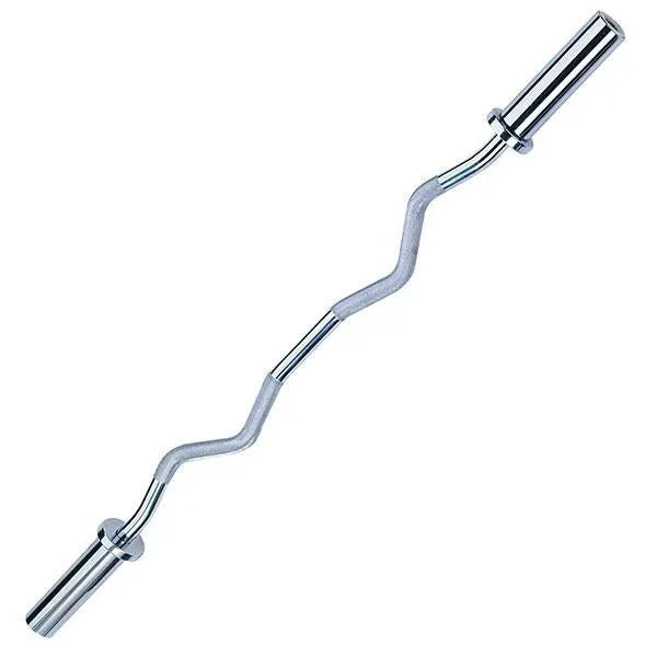 Body Solid Olympic Curl Bar - Chrome