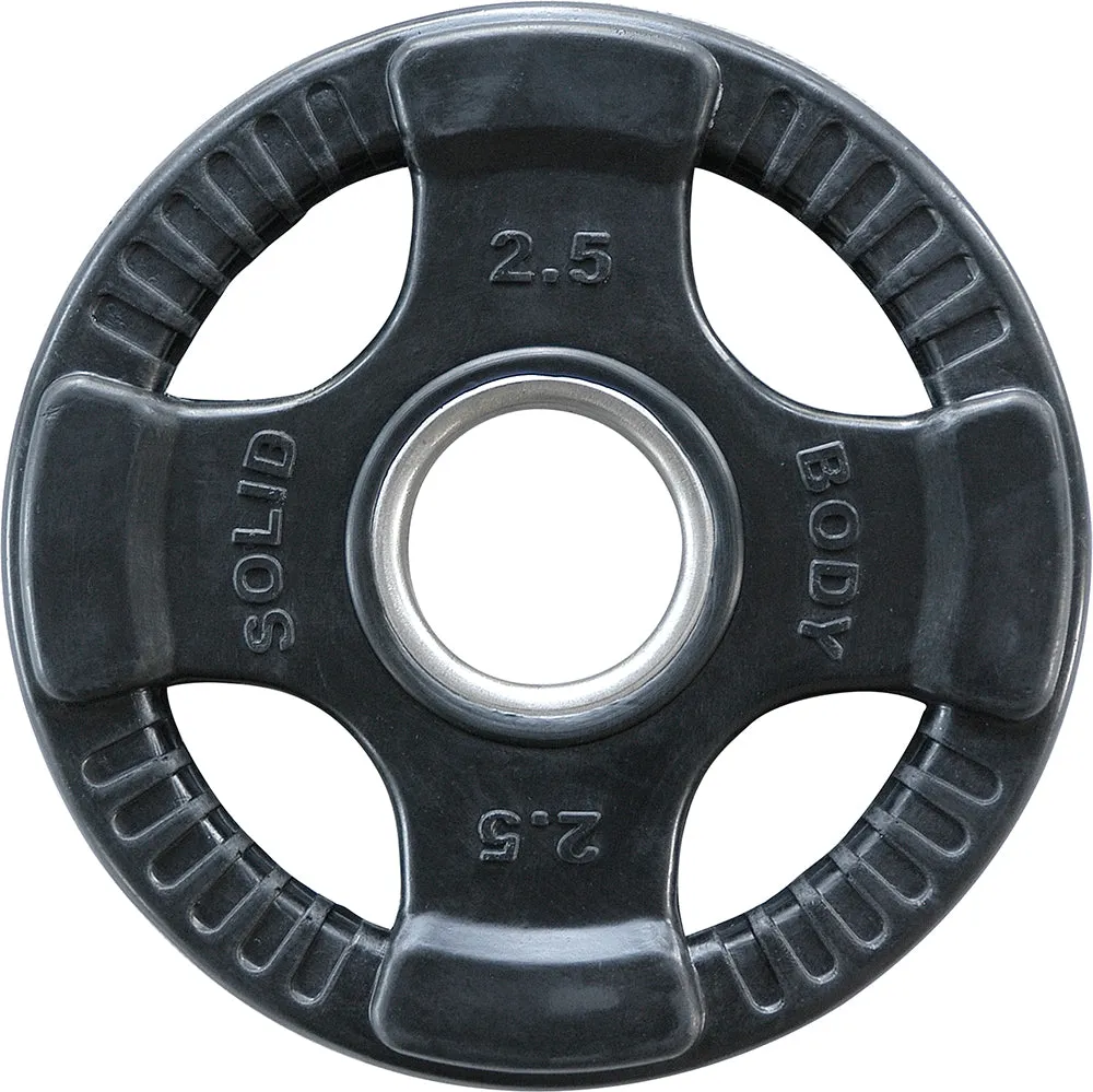 Body-Solid Rubber Grip Olympic Weight Plate