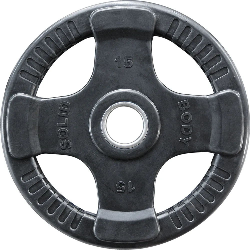 Body-Solid Rubber Grip Olympic Weight Plate