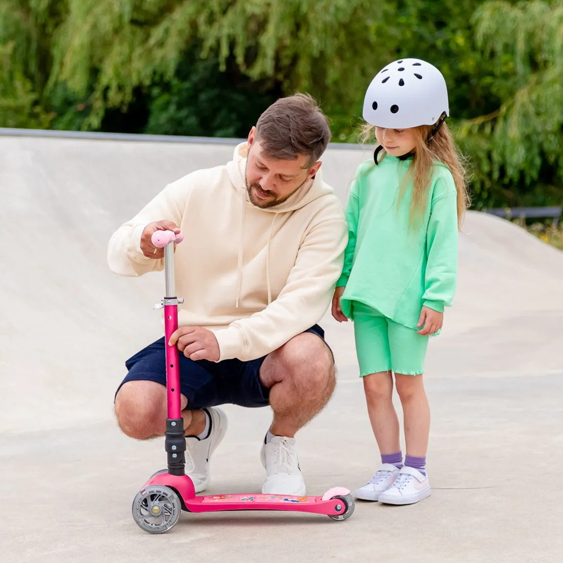 BOLD CUBE Teeny Fold 3 Wheel Scooters - Assortierte Farben