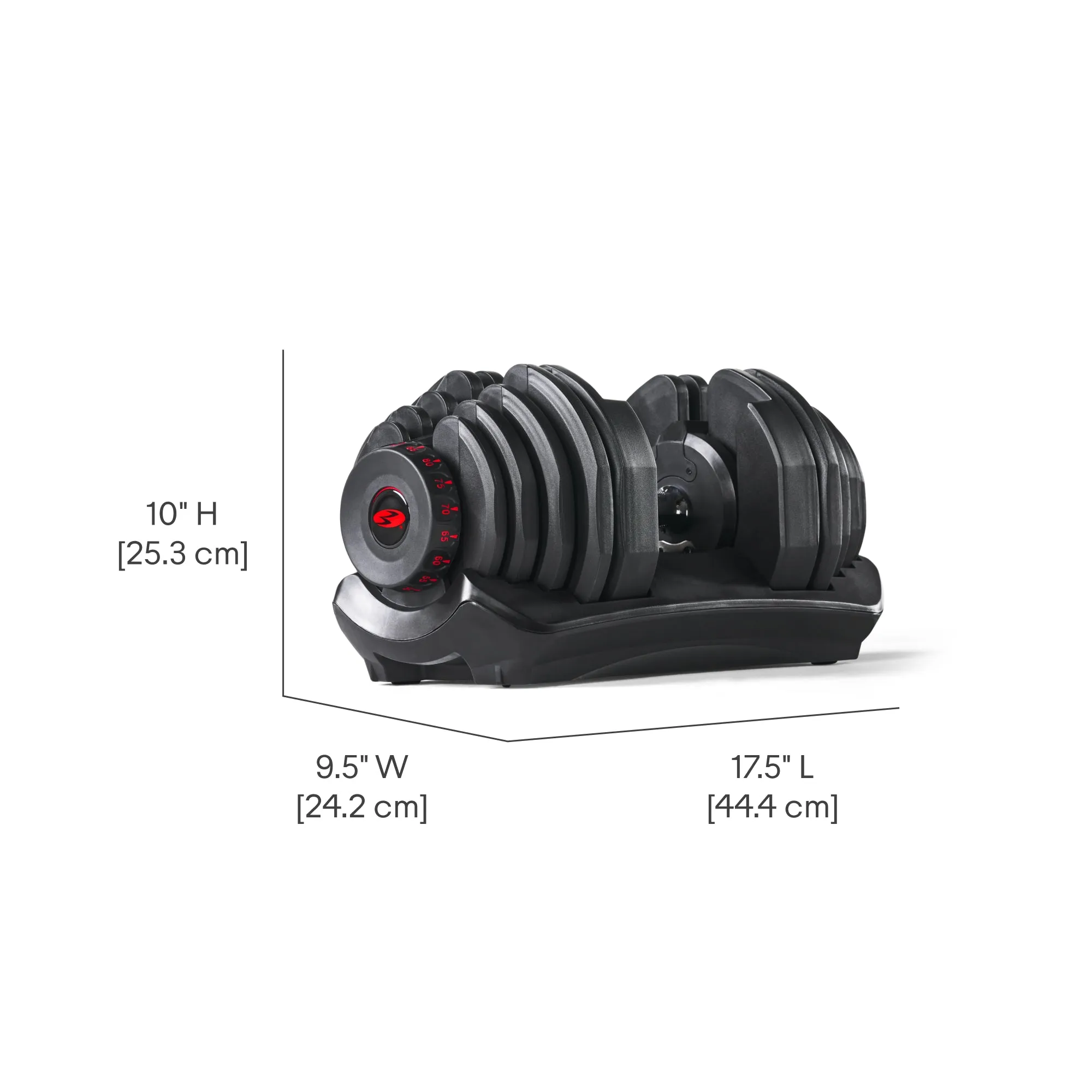 BowFlex SelectTech 1090i Adjustable Dumbbell (Single)