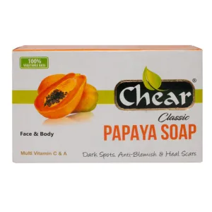 Chear Classic Papaya Soap Face & Body 150g