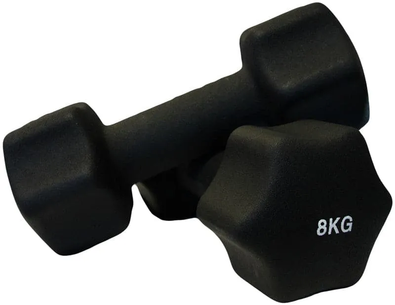 CLEARANCE:  Neoprene Dumbbells, sold in pairs from 0.5kg: