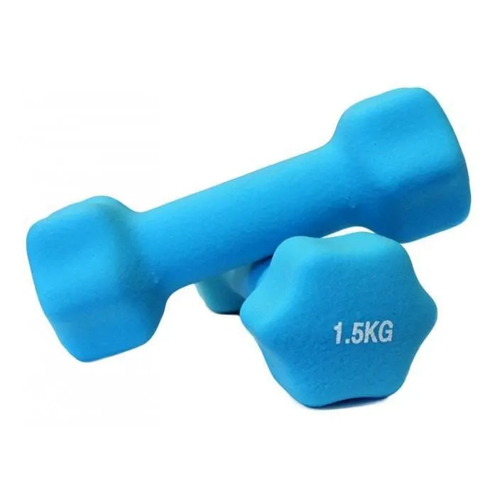 CLEARANCE:  Neoprene Dumbbells, sold in pairs from 0.5kg: