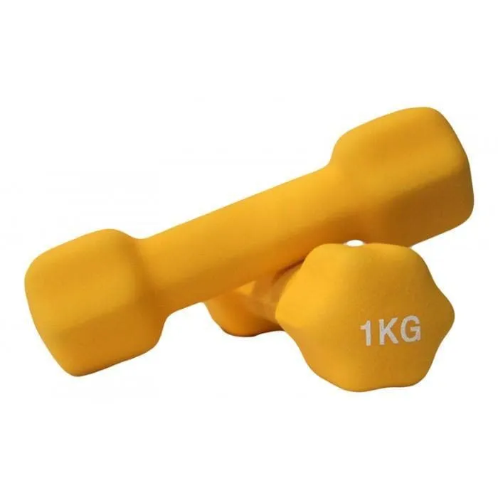 CLEARANCE:  Neoprene Dumbbells, sold in pairs from 0.5kg: