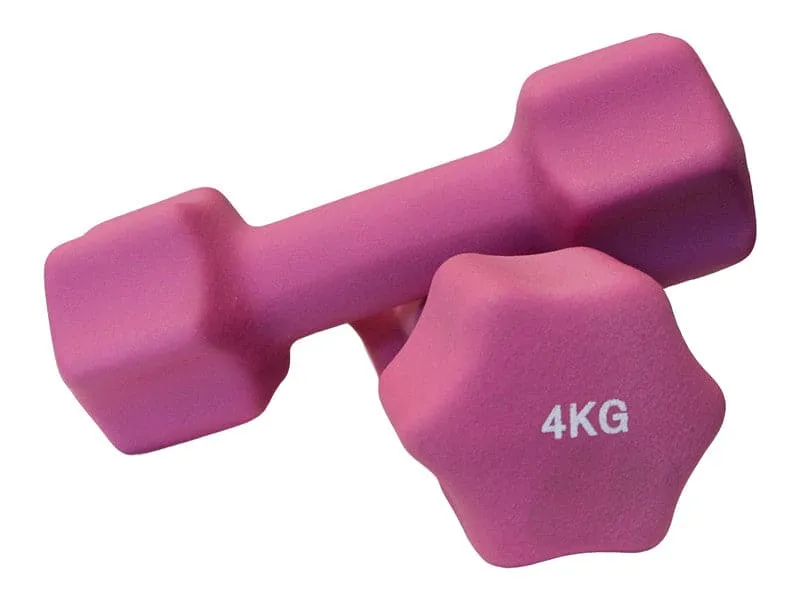 CLEARANCE:  Neoprene Dumbbells, sold in pairs from 0.5kg: