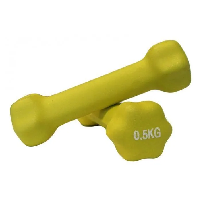 CLEARANCE:  Neoprene Dumbbells, sold in pairs from 0.5kg: