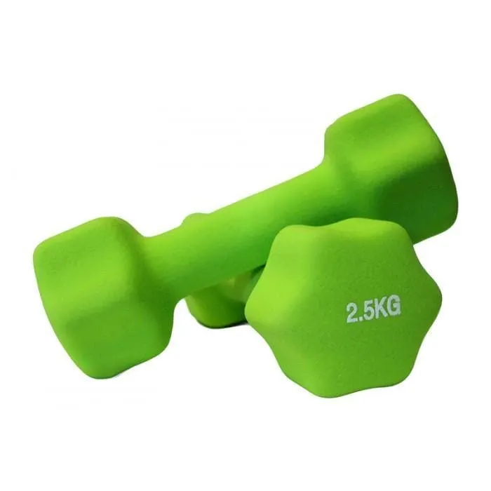 CLEARANCE:  Neoprene Dumbbells, sold in pairs from 0.5kg: