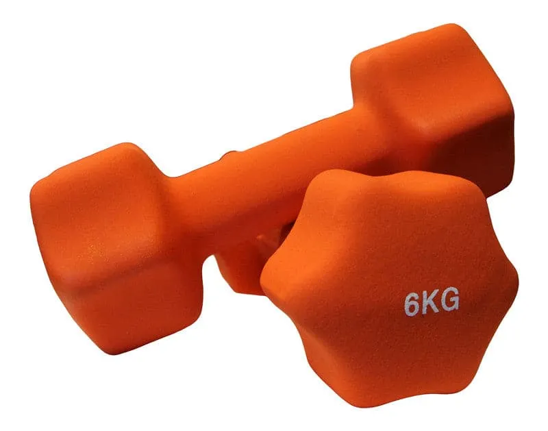 CLEARANCE:  Neoprene Dumbbells, sold in pairs from 0.5kg: