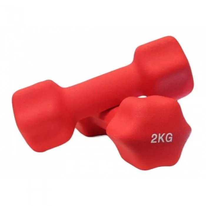 CLEARANCE:  Neoprene Dumbbells, sold in pairs from 0.5kg: