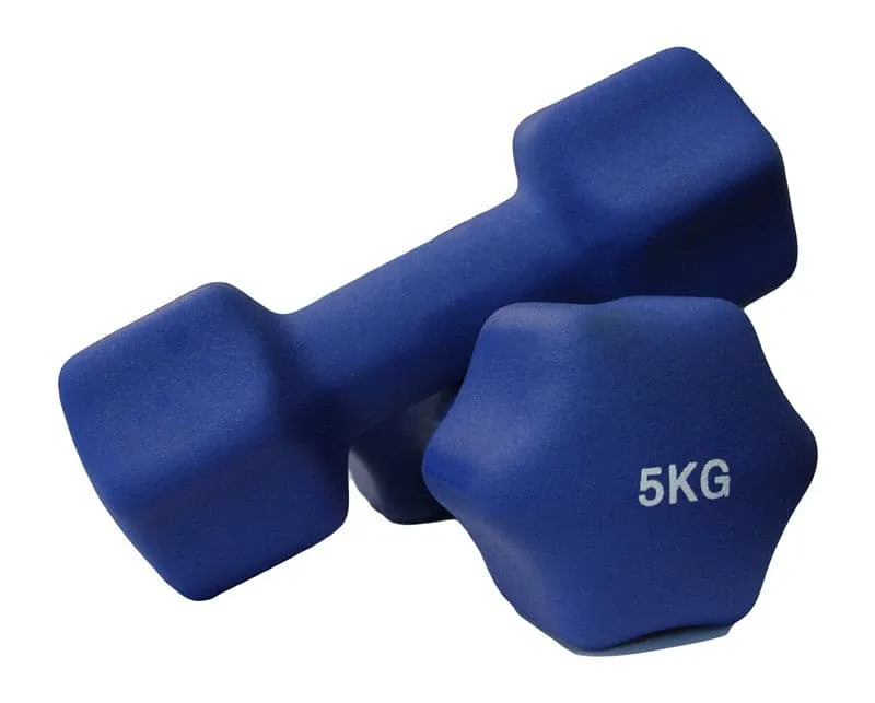 CLEARANCE:  Neoprene Dumbbells, sold in pairs from 0.5kg: