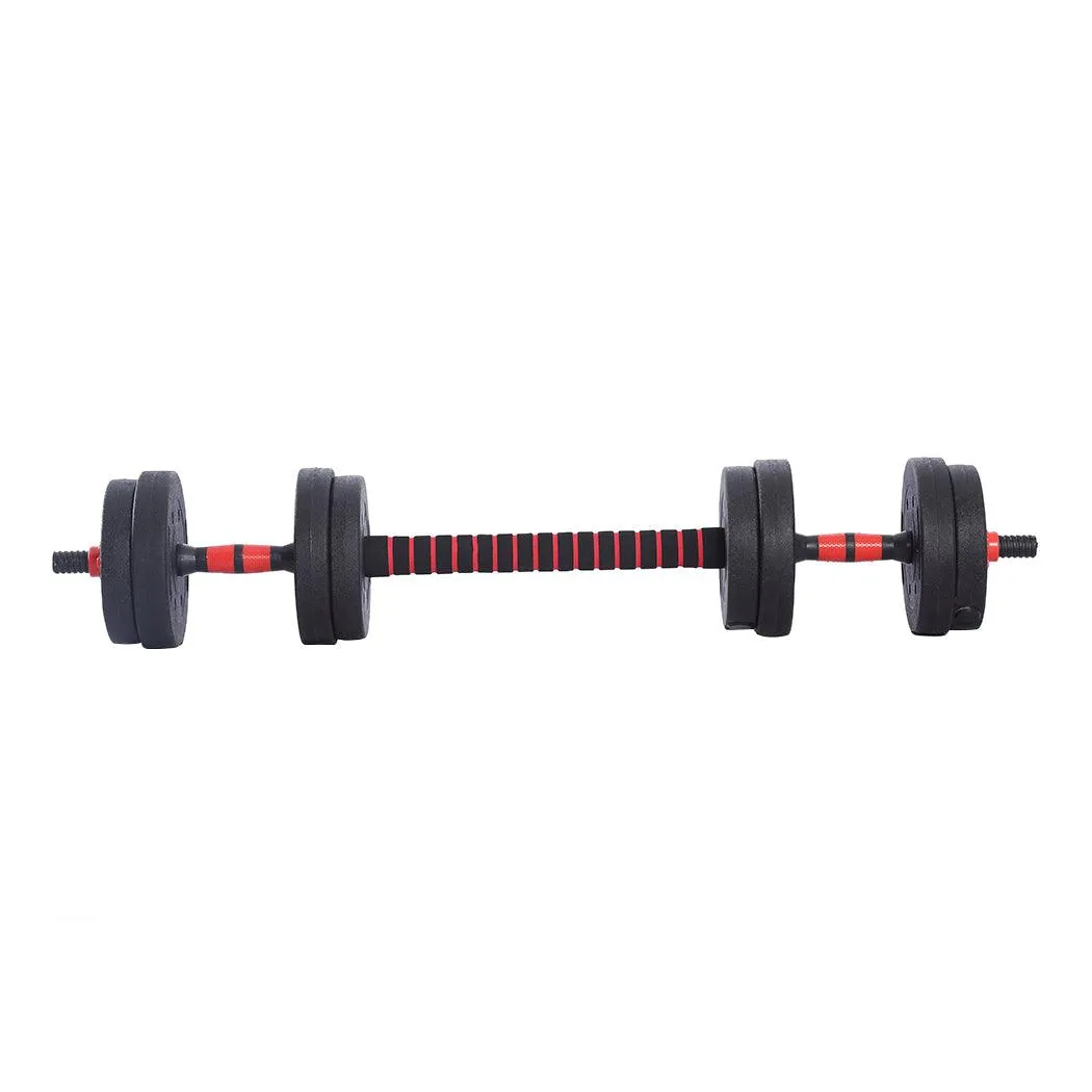 Dumbbells Barbell Weight Set 15KG Adjustable