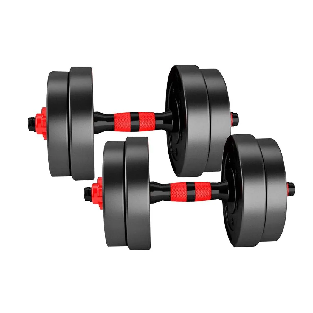 Dumbbells Barbell Weight Set 15KG Adjustable