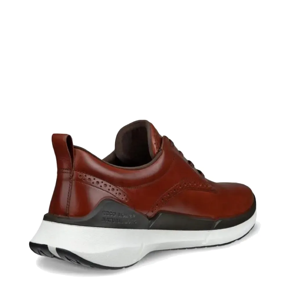 Ecco Men's Biom 2.2 Hybrid Leather Sneaker in Cognac