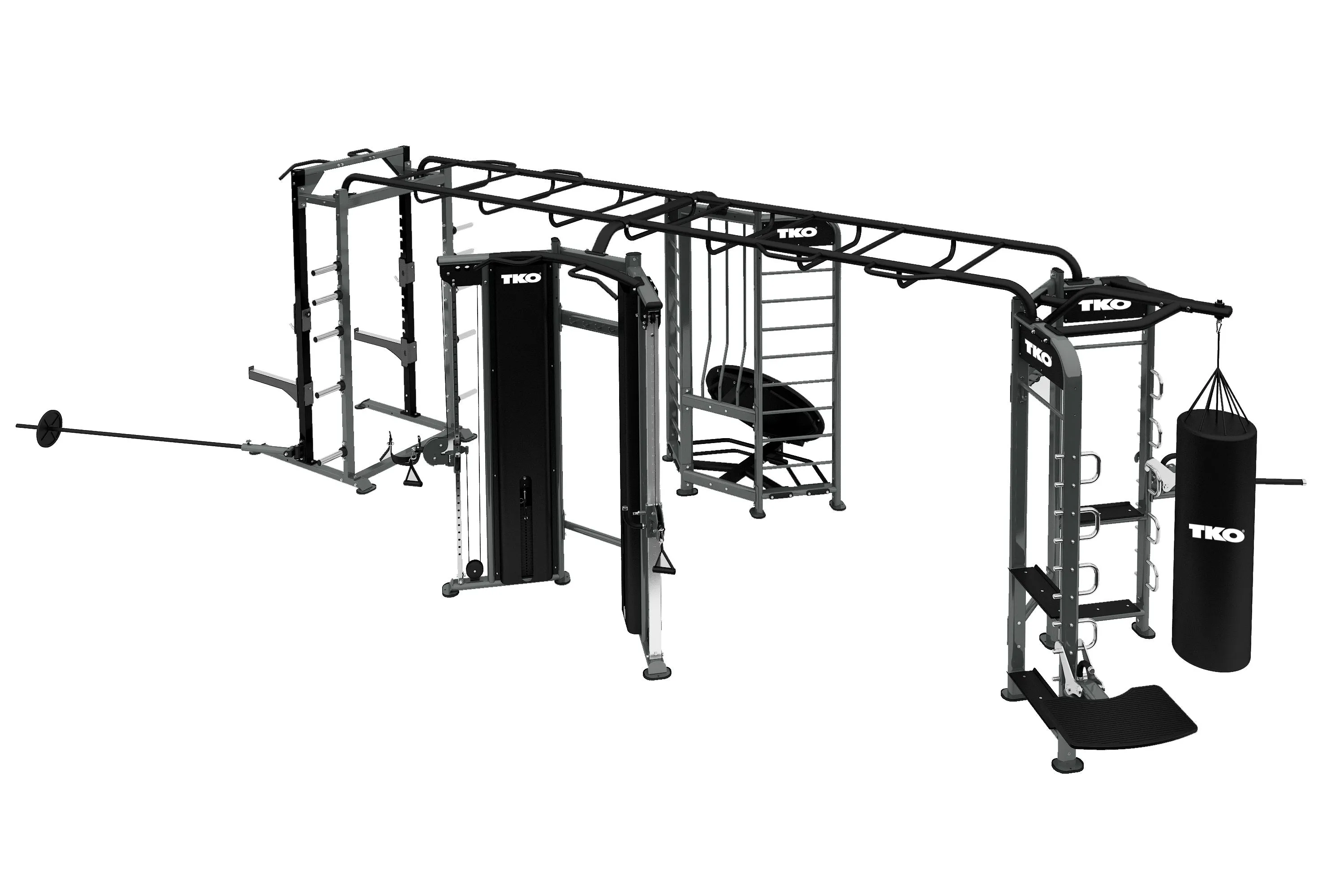 Functional Trainer Boxing Rebounder Power Rack Station