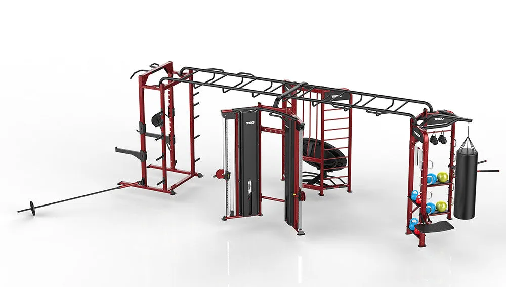 Functional Trainer Boxing Rebounder Power Rack Station