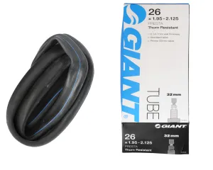 Giant 26" x 1.95 - 2.125 Thorn & Puncture Resistant Inner Tube - 32mm Presta