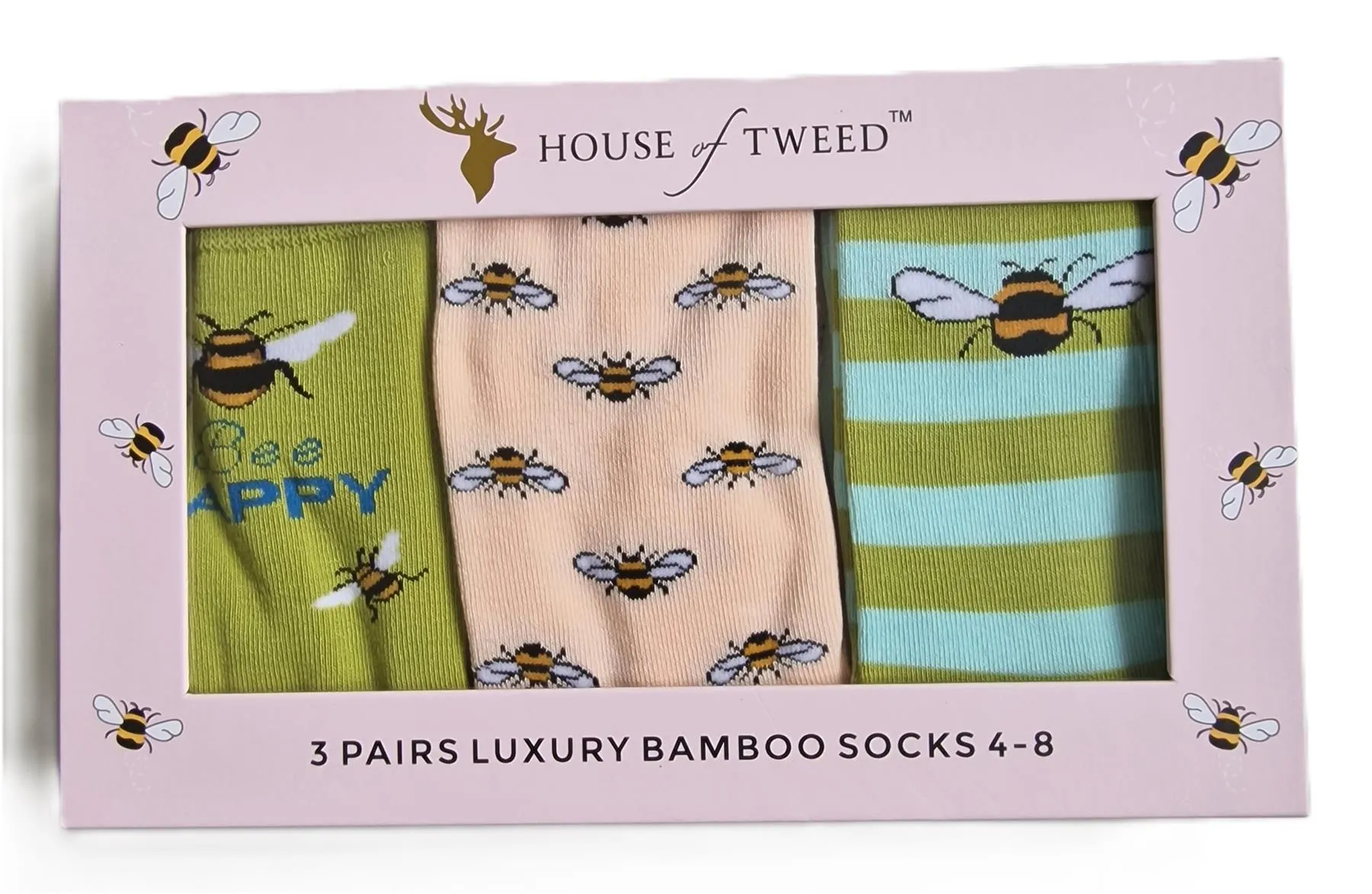 House of Tweed Luxury Ladies Bamboo Gift Novelty Socks