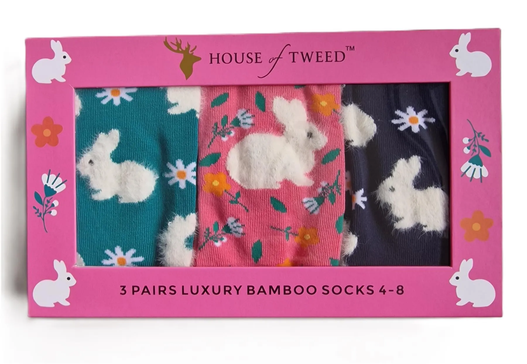 House of Tweed Luxury Ladies Bamboo Gift Novelty Socks