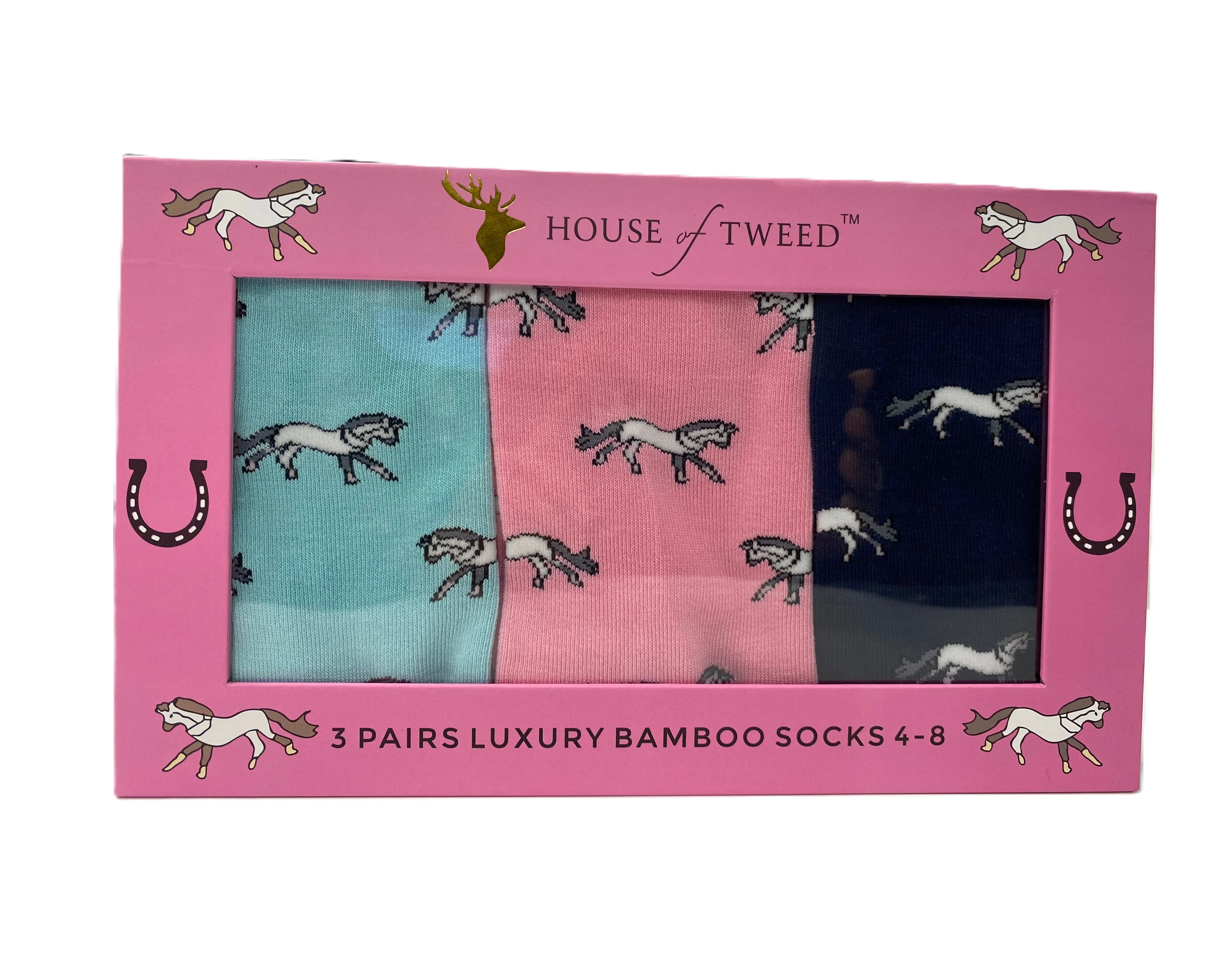 House of Tweed Luxury Ladies Bamboo Gift Novelty Socks