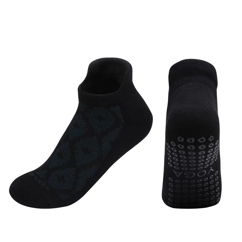 Ladies Breathable Anti-Slip Cotton Pilates Socks / Casual Sports Socks - SF1435