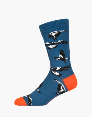 Magpies | Mens Bamboo Sock