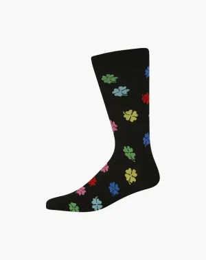 MENS CLOVERS BAMBOO SOCK