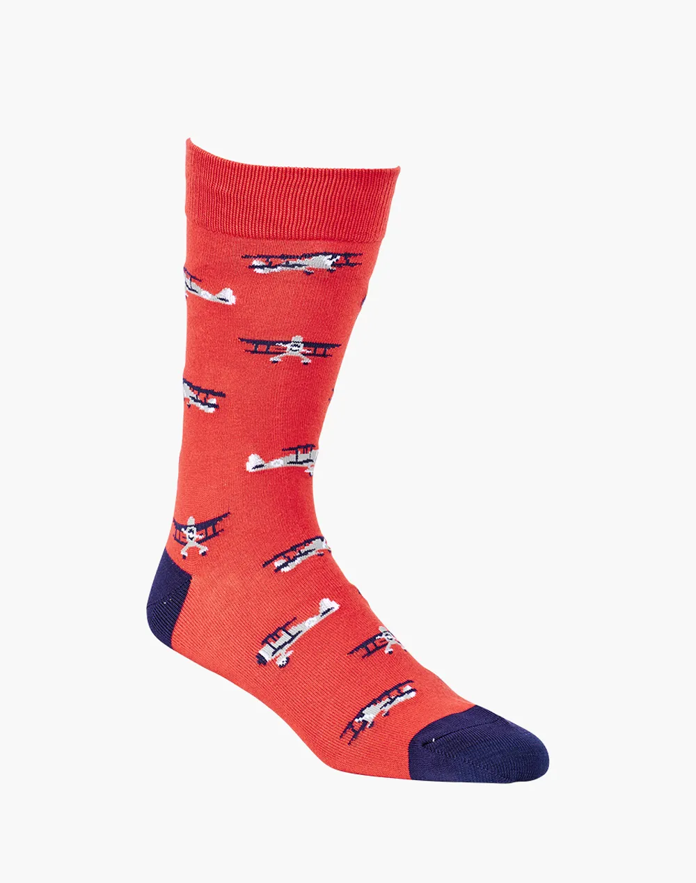 MENS PLANES BAMBOO SOCK