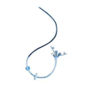 MIC-KEY Low-Profile Transgastric-Jejunal Feeding Tube, 18 Fr, 1.7 cm Stoma Length, 45 cm Jejunal Length