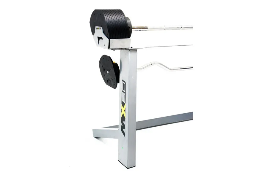 MX80 Rapid Change Adjustable Barbell / Curl Bar System (20lbs to 80lbs)