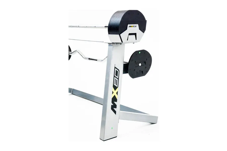 MX80 Rapid Change Adjustable Barbell / Curl Bar System (20lbs to 80lbs)