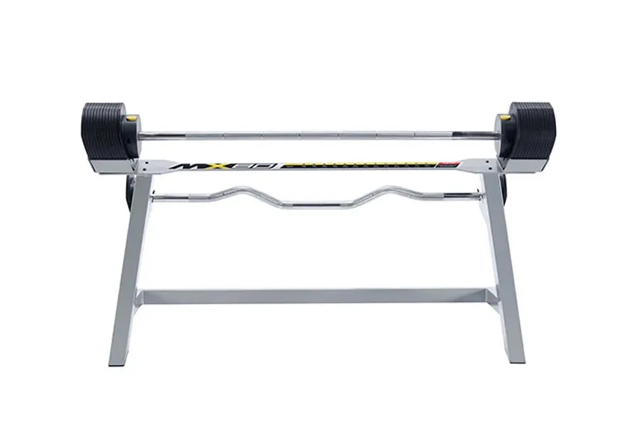 MX80 Rapid Change Adjustable Barbell / Curl Bar System (20lbs to 80lbs)