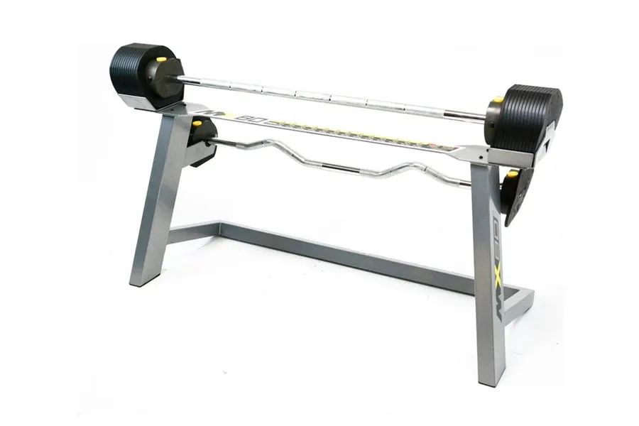 MX80 Rapid Change Adjustable Barbell / Curl Bar System (20lbs to 80lbs)